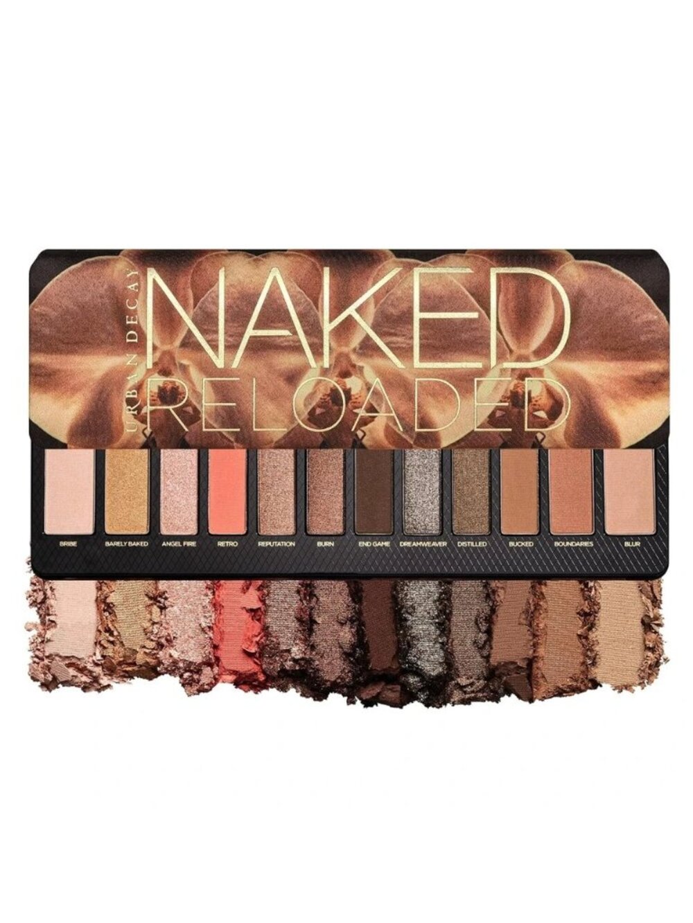 Urban Decay Naked Reloaded Eyeshadow Palette 12 Shades Neutral Nude Eye Makeup